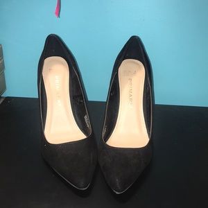 Brand new black pointed toe heels